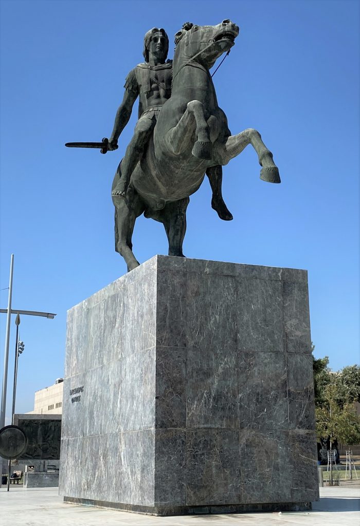 Statua Alessandro Magno Salonicco