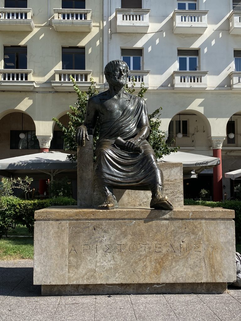 Statua Aristotele Salonicco
