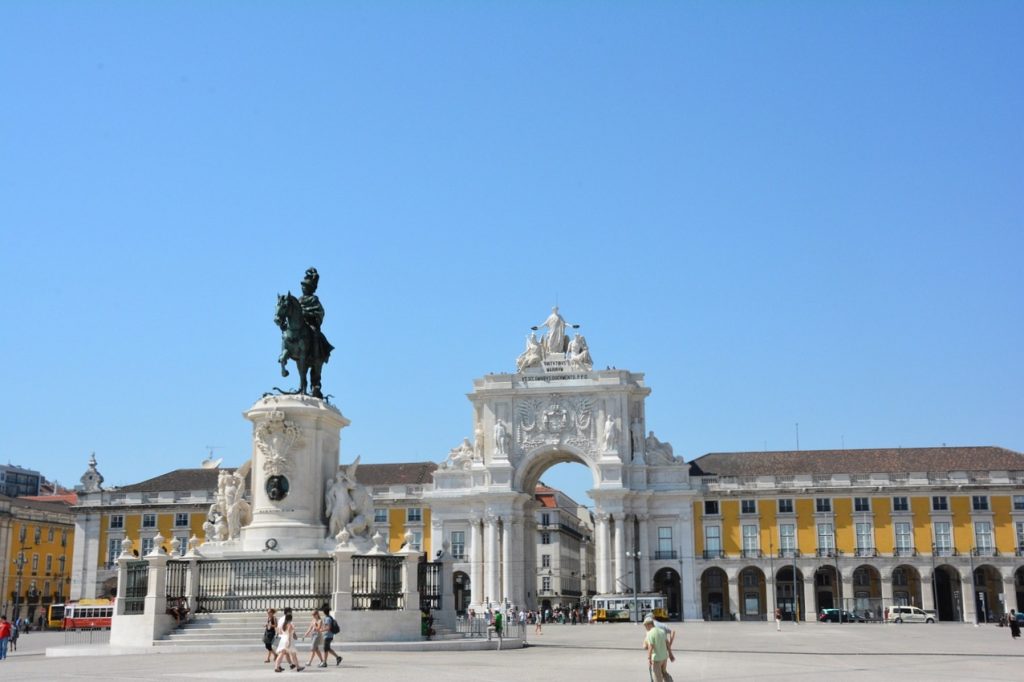 praca do comercio Lisbona