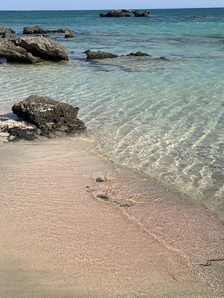 Elafonissi la spiaggia rosa