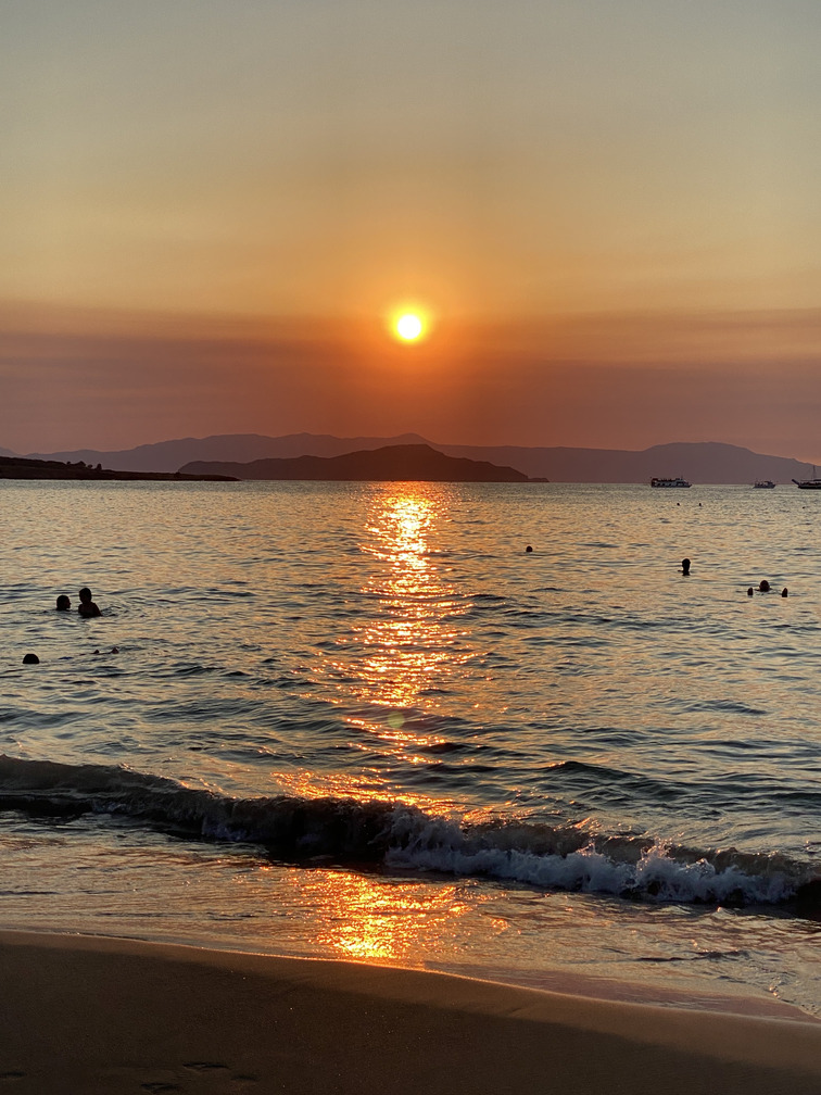 Tramonto Nea Chora Chania