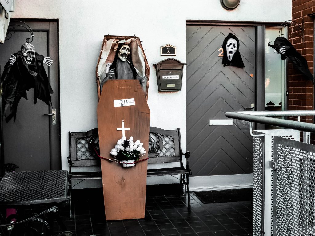 Case decorate Halloween dublino