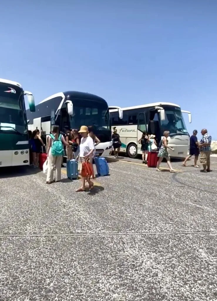 Bus a Paros