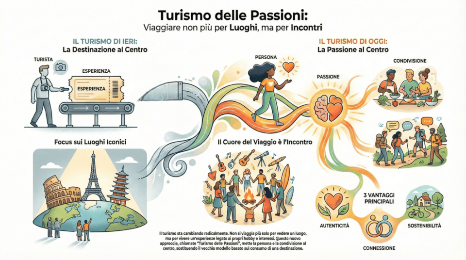 L’idea che oggi definiamo turismo delle passioni ha radici profonde