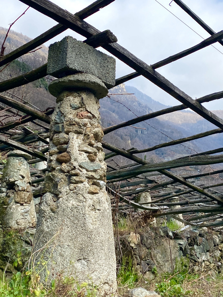 Pilun Carema costruiti in pietra e calce